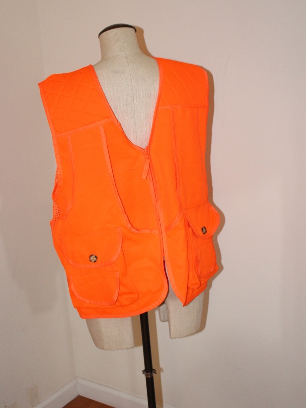 SafTbak, Safety Orange Utility hunting Vest
